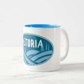 アストリアオレゴンアウトドア ツートーンマグカップ (正面右)