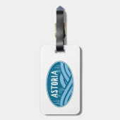 アストリアオレゴンアウトドア ラゲッジタグ (裏面縦)