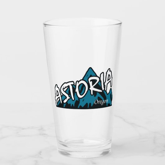 アストリアオレゴン山脈 タンブラーグラス (正面)