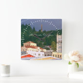 アストリアオレゴン スクエア壁時計 (ホーム)