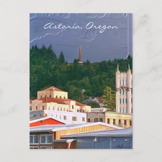 アストリアオレゴン ポストカード (正面)