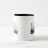 アストリア，オレゴン州ファイアビューオブワイナードホテル マグカップ (中央)