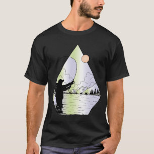 アストリア オレゴン州: 漁船 夕焼け 海岸 バッジ Tシャツ