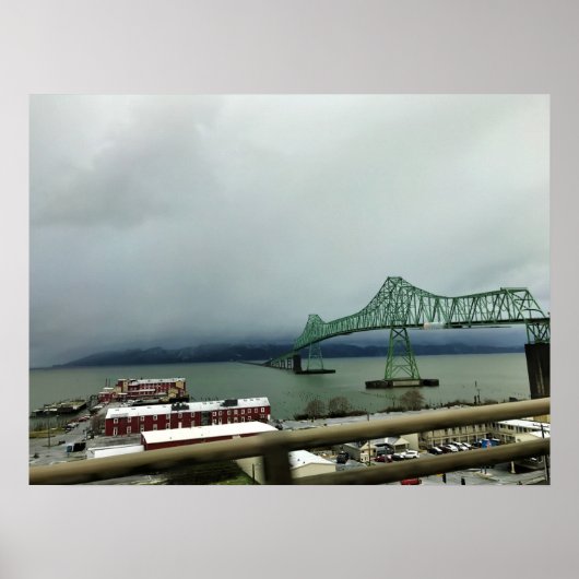 アストリア・メグラーブリッジ、アストリア、オレゴン ポスター (正面)