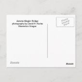 アストリア・メグラー橋 ポストカード (裏面)