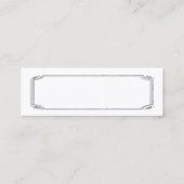 アストリッド・アイスランドの馬 スキニー名刺 (裏面)