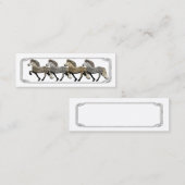 アストリッド・アイスランドの馬 スキニー名刺 (正面/裏面)