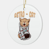 アストロねこ セラミックオーナメント (左)