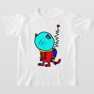 アストロの猫用スーツ Tシャツ