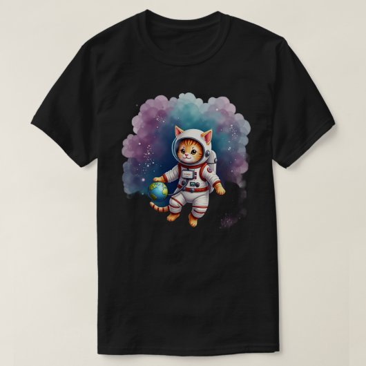 アストロキャット Tシャツ (デザイン正面)