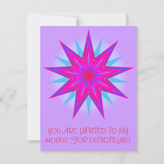 アストロジャラル10 招待状 (正面)