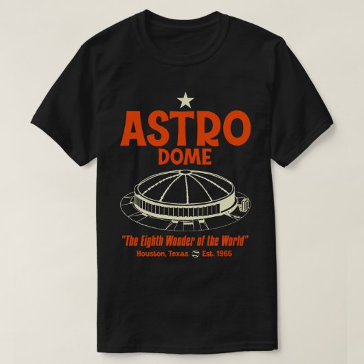アストロドームアンチ野球場 Tシャツ (デザイン正面)