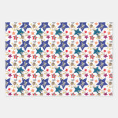 アストロナッツスターズ ラッピングペーパーシート (正面3)