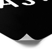 アストロナットおもしろいナット宇宙飛行士プンダーク ポスター (角)