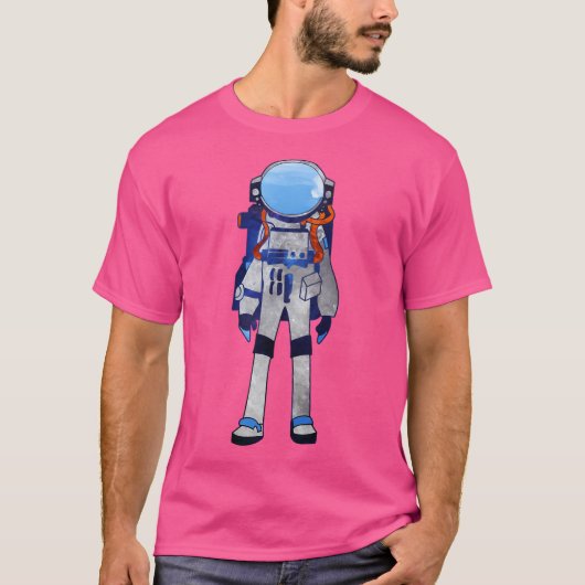 アストロネア宇宙飛行士 – 退室 Tシャツ (正面)