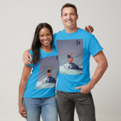 アストロネットのロゴダー Tシャツ (ユニセックス)