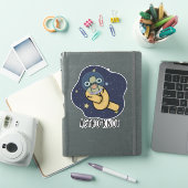 アストロノット・ノット 面白い宇宙飛行士のダジャレ シール (iPadカバー)
