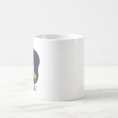 アストロノット 結び目 宇宙飛行士 ダジャレ コーヒーマグカップ (中央)