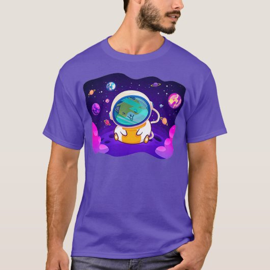 アストロハムスター ハムスター飼い主 Tシャツ (正面)