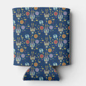 アストロパーソナライズされたーナウト宇宙マカラフルン 缶クーラー (裏面)