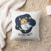 アストロムットおもしろい犬宇宙飛行士プン クッション (ブランケット)