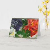 「アストロメリア#4」 カード (黄色い花)