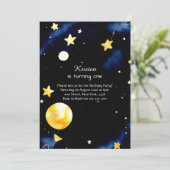 アストロモダンアドベンチャー誕生日 招待状 (スタンド正面)