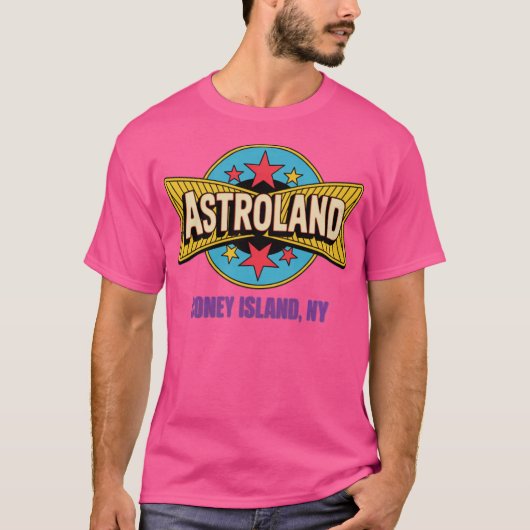 アストロランド – NYコニーアイランド Tシャツ (正面)