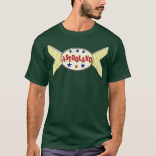 アストロランド Tシャツ - コニーアイランド、NY - レトロな楽しみ