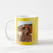 アストロロジジェミニ〔占星術の〕十二宮図サインフォトカスタム誕生日 コーヒーマグカップ (左)