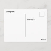 アストロロジーサインアクエリアス占星術〔占星術の〕十二宮図 ポストカード (裏面)