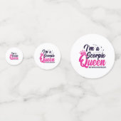 アストロロジー10月11月誕生日蠍座クイーン コンフェッティ (正面)