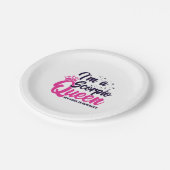 アストロロジー10月11月誕生日蠍座クイーン ペーパープレート (アングル)