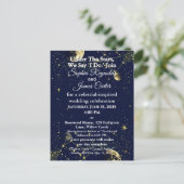 アストロロジー&スターリーナイトテーマ | シナ結婚ス シーズンポストカード (スタンド正面)