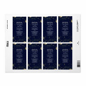 アストロロジー&スターリーナイトテーマ | シナ結婚ス ラベル (フルシート)