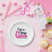 アストロロジー〔占星術の〕十二宮図威厳がある&9月誕生日《星座》乙女座 ペーパープレート (パーティー)