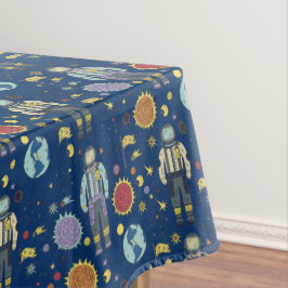 アストローナウ宇宙マカラフルン テーブルクロス