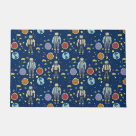 アストローナウ宇宙マカラフルン ドアマット