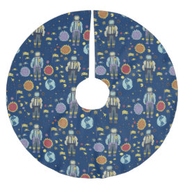 アストローナウ宇宙マカラフルン ブラッシュドポリエステルツリースカート