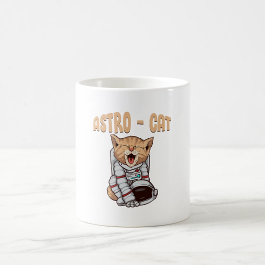アストロ猫 コーヒーマグカップ (中央)