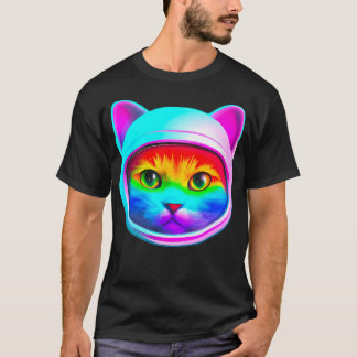 アストロ猫 Tシャツ