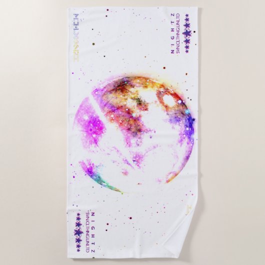 アストロ3 ビーチタオル (正面)