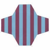 アストンビラストライプサッカークラブカラーズプレミアl サッカーボール (フラット)