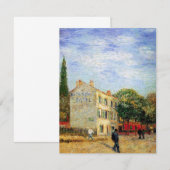 アスニエールにあるリスピアルレストラン ヴィンセント・ヴァン・ゴッホ (正面/裏面)