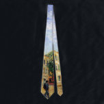 アスニエールにあるリスピアルレストラン(Vincent van Gogh) ネクタイ<br><div class="desc">ゴッホによるアスニエールのリスピアルレストランは、レストランの外観を描いた都会のストリートシーンをフィーチャーした、ヴィンテージの美術ポスト印象主義建築絵画である。
アーティストについて:
ヴィンセント・ウィレム・ファン・ゴッホは、荒々しい美しさ、感情的な誠実さ、鮮やかな色彩で最もよく知られるポスト印象主義の画家であった。</div>