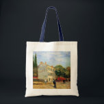 アスニエールのリスピアルレストラン（Vincent van Gogh） トートバッグ<br><div class="desc">『アスニエールにあるリスペールレストラン』（アスニエールにあるリスペールレストラン、英: The Rispal Restaurant at Asnieres）は、ヴィンセント・ファン・ゴッホによる、古都の美しいファインアート、ポスト印象主義、建築的絵画であり、レストランの外観を都市のストリートシーンとして捉えた作品である。</div>