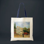 アスニエールのリスピアルレストラン（Vincent van Gogh） トートバッグ<br><div class="desc">『アスニエールにあるリスペールレストラン』（アスニエールにあるリスペールレストラン、英: The Rispal Restaurant at Asnieres）は、ヴィンセント・ファン・ゴッホによる、古都の美しいファインアート、ポスト印象主義、建築的絵画であり、レストランの外観を都市のストリートシーンとして捉えた作品である。</div>