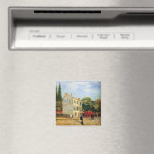 アスニエールのリスピアルレストラン（Vincent van Gogh） マグネット (インサイチュ (食洗機))