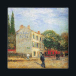 アスニエールのリスピアルレストラン（Vincent van Gogh） マグネット<br><div class="desc">ヴィンセント・ヴァン・ゴッホによるアスニエールのリスピアルレストランは、レストランの外観の都市の通り景観を描いた、古風な美術のポスト印象主義建築絵画である。
芸術家について:
ヴィンセント・ウィレム・ヴァン・ゴッホは、荒々しい美しさ、感情的な誠実さ、鮮やかな色彩で最もよく知られるポスト印象主義の画家であった。</div>