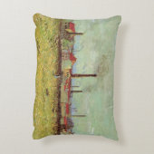 アスニエール工場 ヴィンセント・ヴァン・ゴッホ アクセントクッション (裏面(縦))